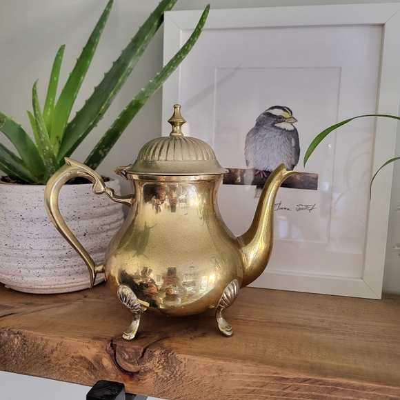 Other - Vintage brass teapot